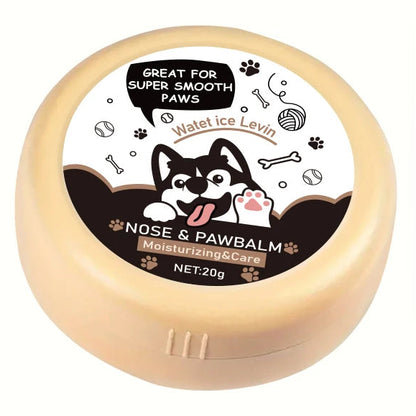 20G Dog Nose and Paw Balm Dog Paw Cream Cats Dogs Paw Protector Cream Pet Feet Moisturizer Pet Crack Feet Repair Pet Accessories